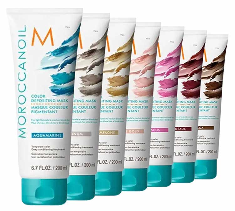 Moroccanoil Color Depositing Masks Now at Aru Spa and